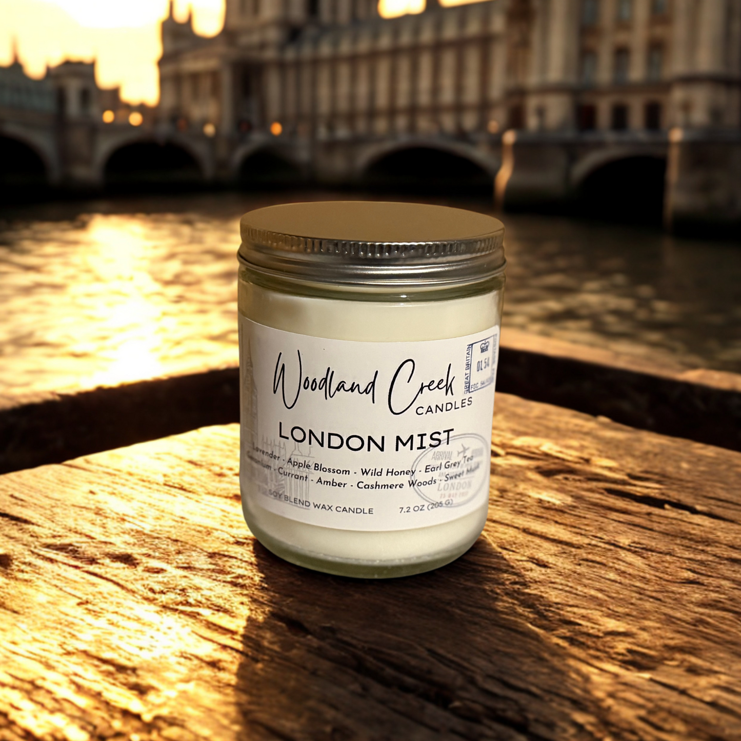 London Mist Soy Blend Wax Candle