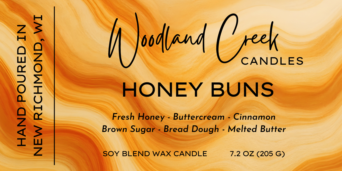 Honey Buns Soy Blend Wax Candle