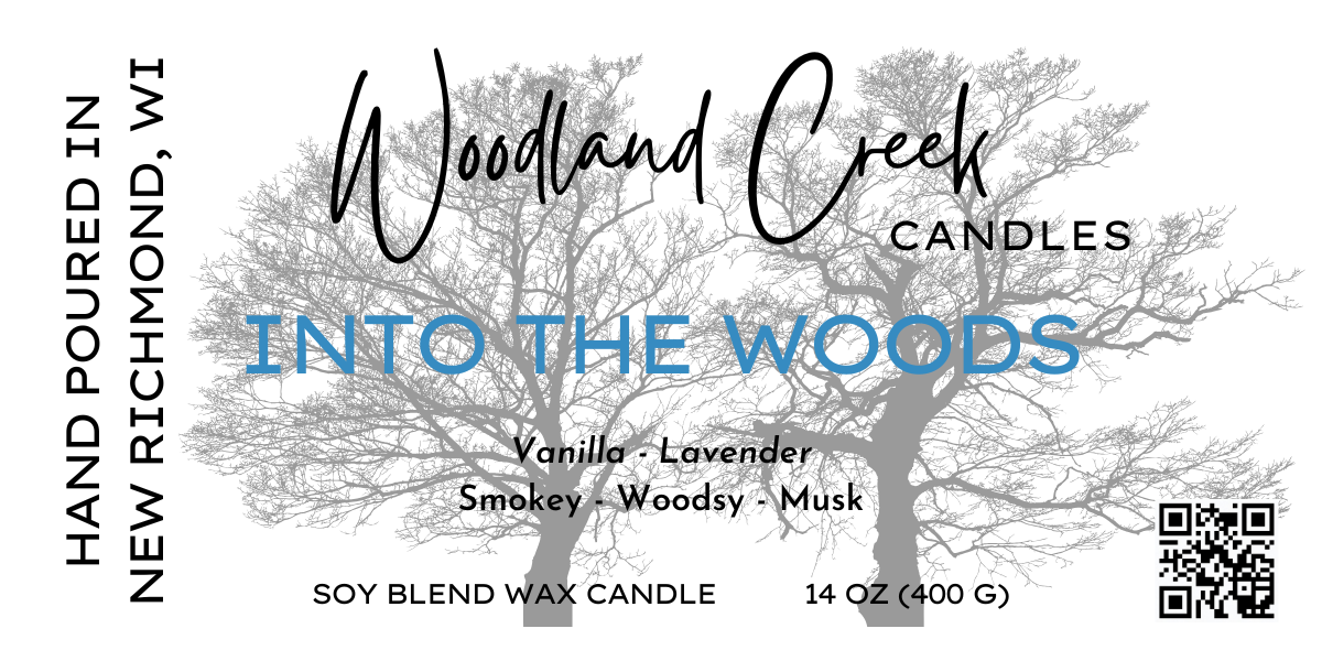 Into the Woods Soy Blend Wax Candle (14 ounce)