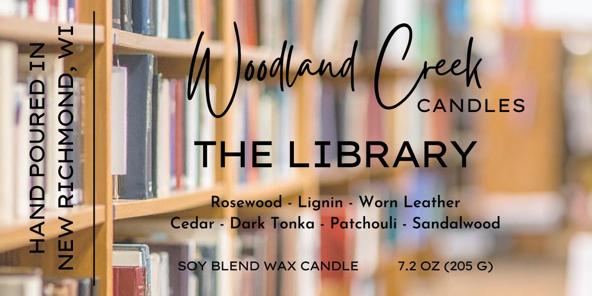 The Library Soy Blend Wax Candle