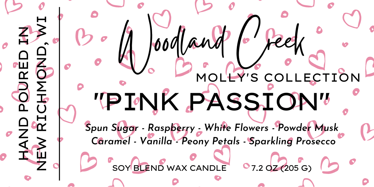 Pink Passion Soy Blend Wax Candle