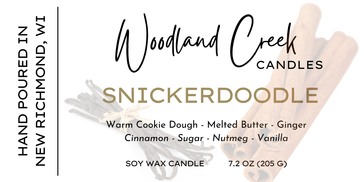 Snickerdoodle Soy Blend Wax Candle