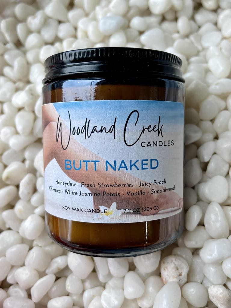 Butt Naked Soy Blend Wax Candle