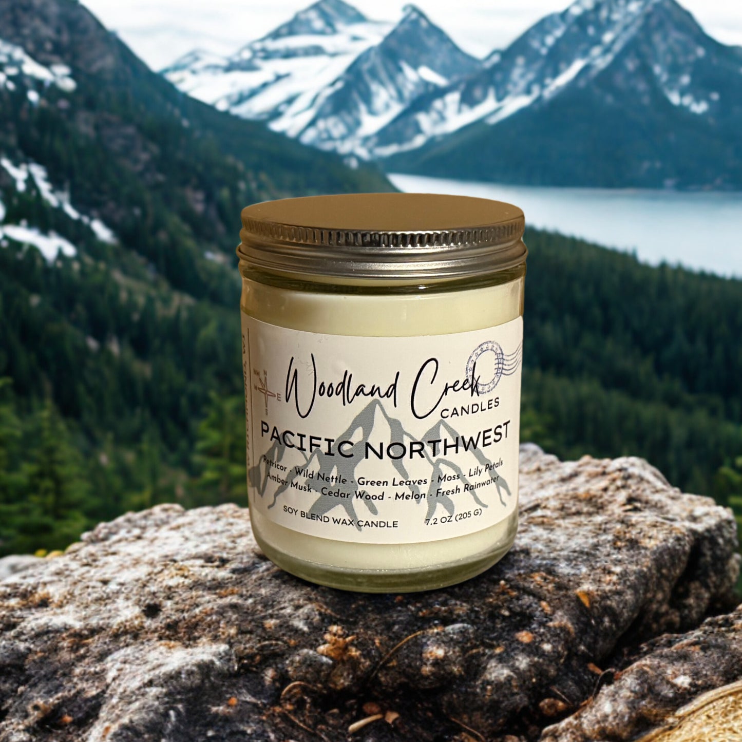 Pacific Northwest Soy Blend Wax Candle