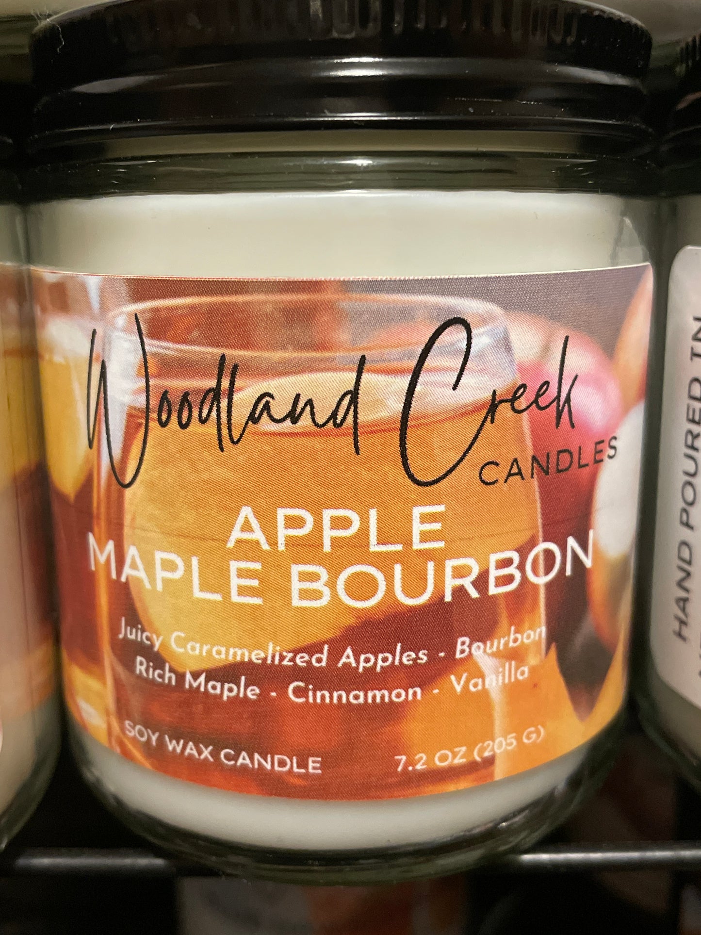 Apple Maple Bourbon Soy Blend Wax Candle