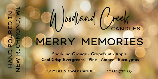 Merry Memories Soy Blend Wax Candle **LIMITED RELEASE**