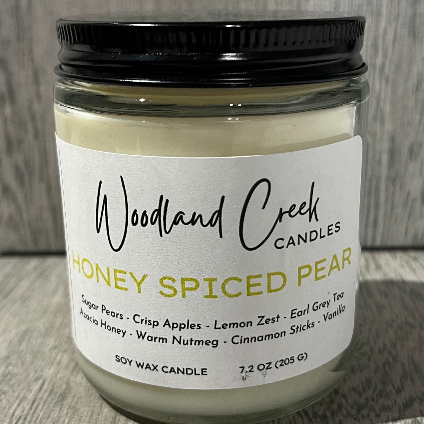 Honey Spiced Pear Soy Blend Wax Candle