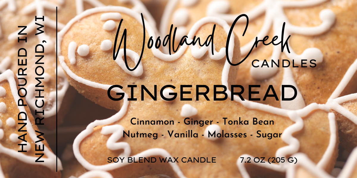 Gingerbread Soy Blend Wax Candle **LIMITED RELEASE**