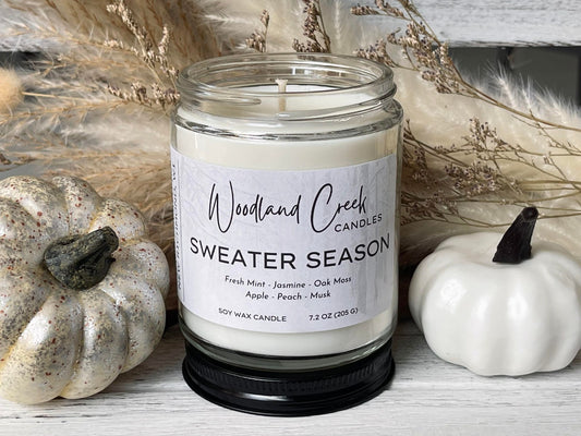 Sweater Season Soy Blend Wax Candle