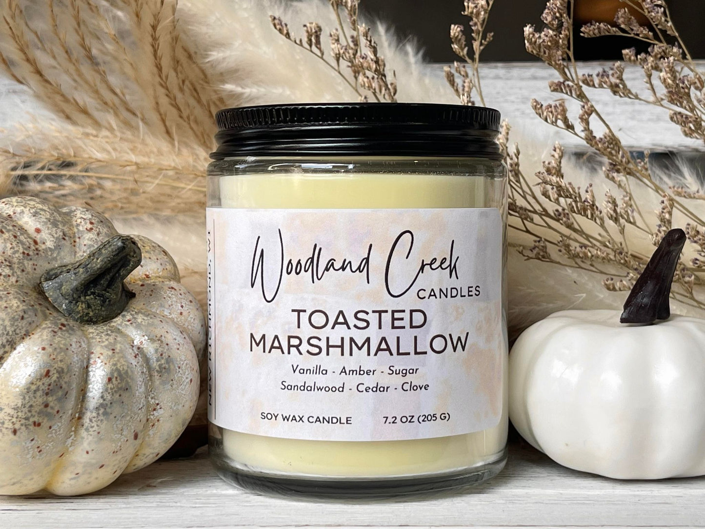 Toasted Marshmallow Soy Blend Wax Candle