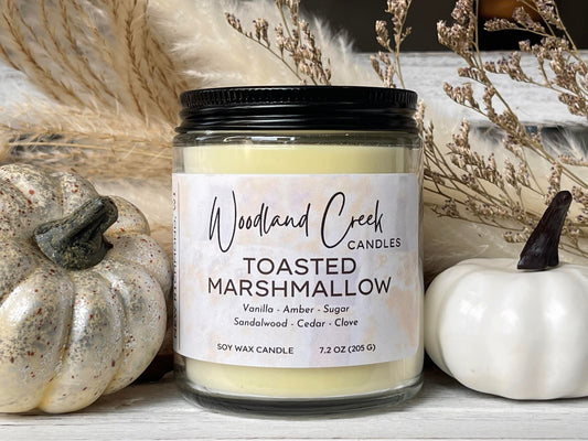 Toasted Marshmallow Soy Blend Wax Candle