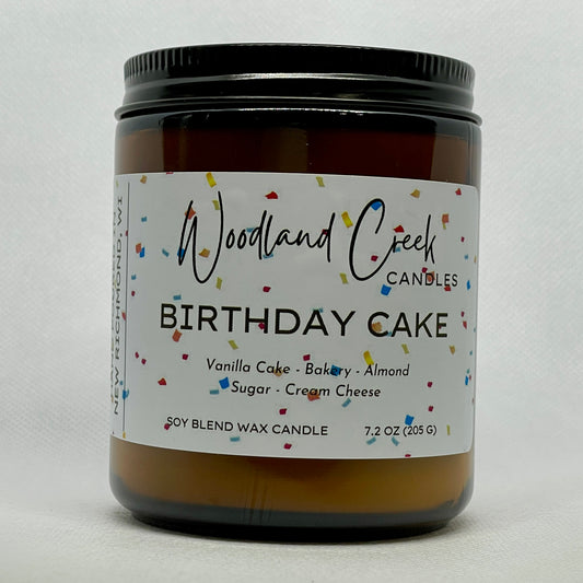 Birthday Cake Soy Blend Wax Candle