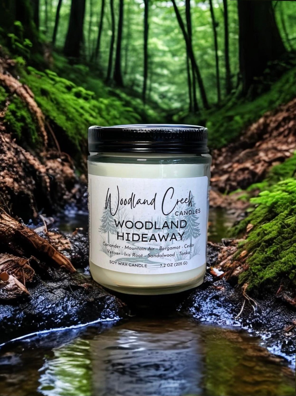 Woodland Hideaway Soy Blend Wax Candle