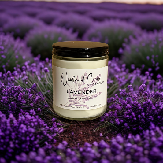Lavender Soy Blend Wax Candle