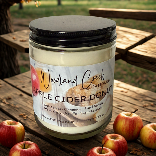 Apple Cider Donut Soy Blend Wax Candle