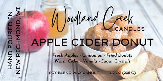 Apple Cider Donut Soy Blend Wax Candle