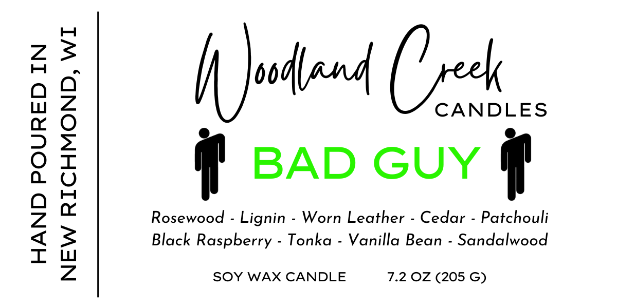 Bad Guy Soy Wax Candle