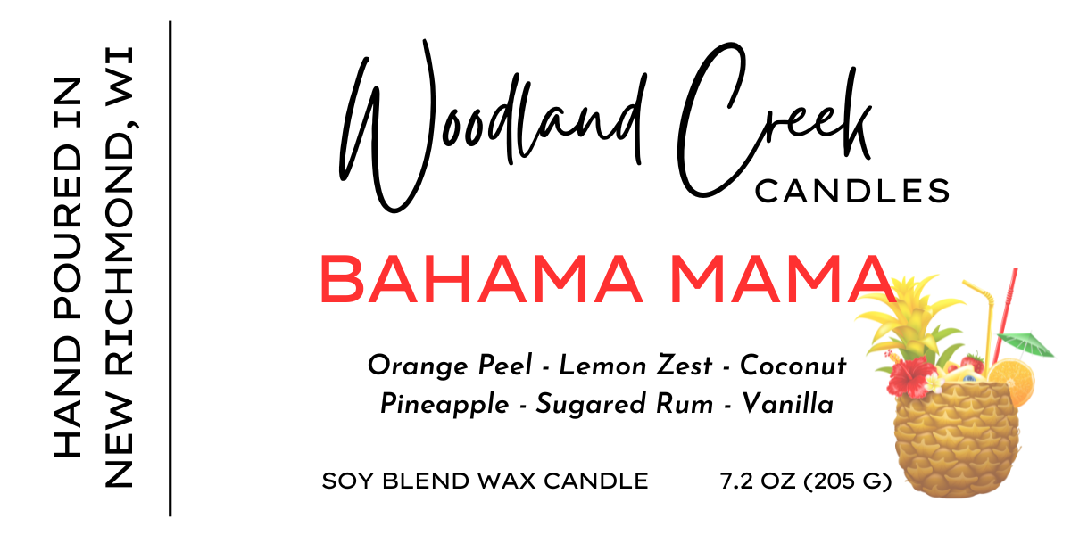 Bahama Mama Soy Blend Wax Candle