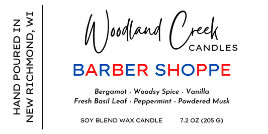 Barber Shoppe Soy Blend Wax Candle