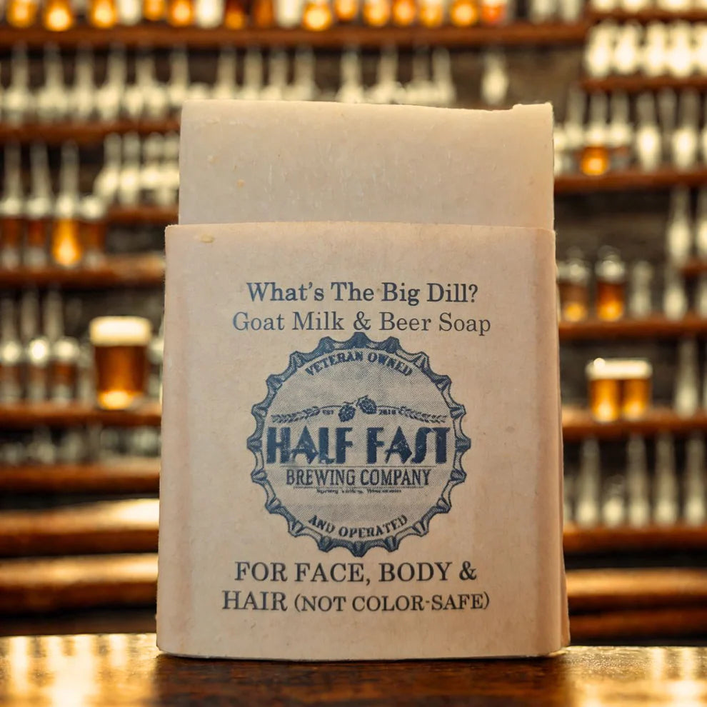 “What’s The Big Dill?” Artisan Goat Milk Soap With Beer
