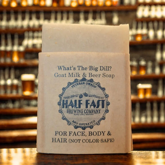 “What’s The Big Dill?” Artisan Goat Milk Soap With Beer