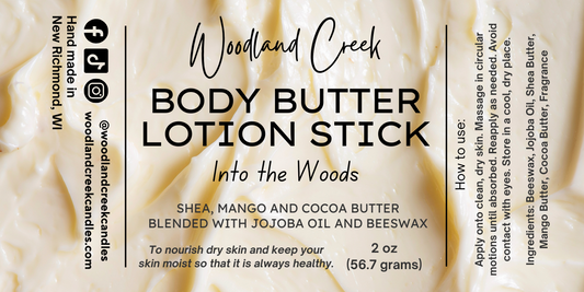 Into the Woods Body Butter Lotion Stick