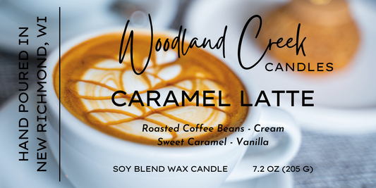 Caramel Latte Soy Blend Wax Candle