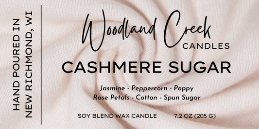 Cashmere Sugar Soy Blend Wax Candle