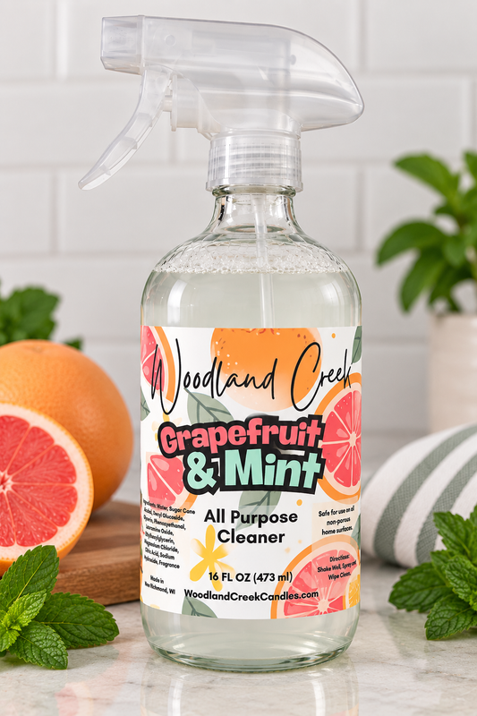 Grapefruit and Mint All Purpose Cleaner Spray