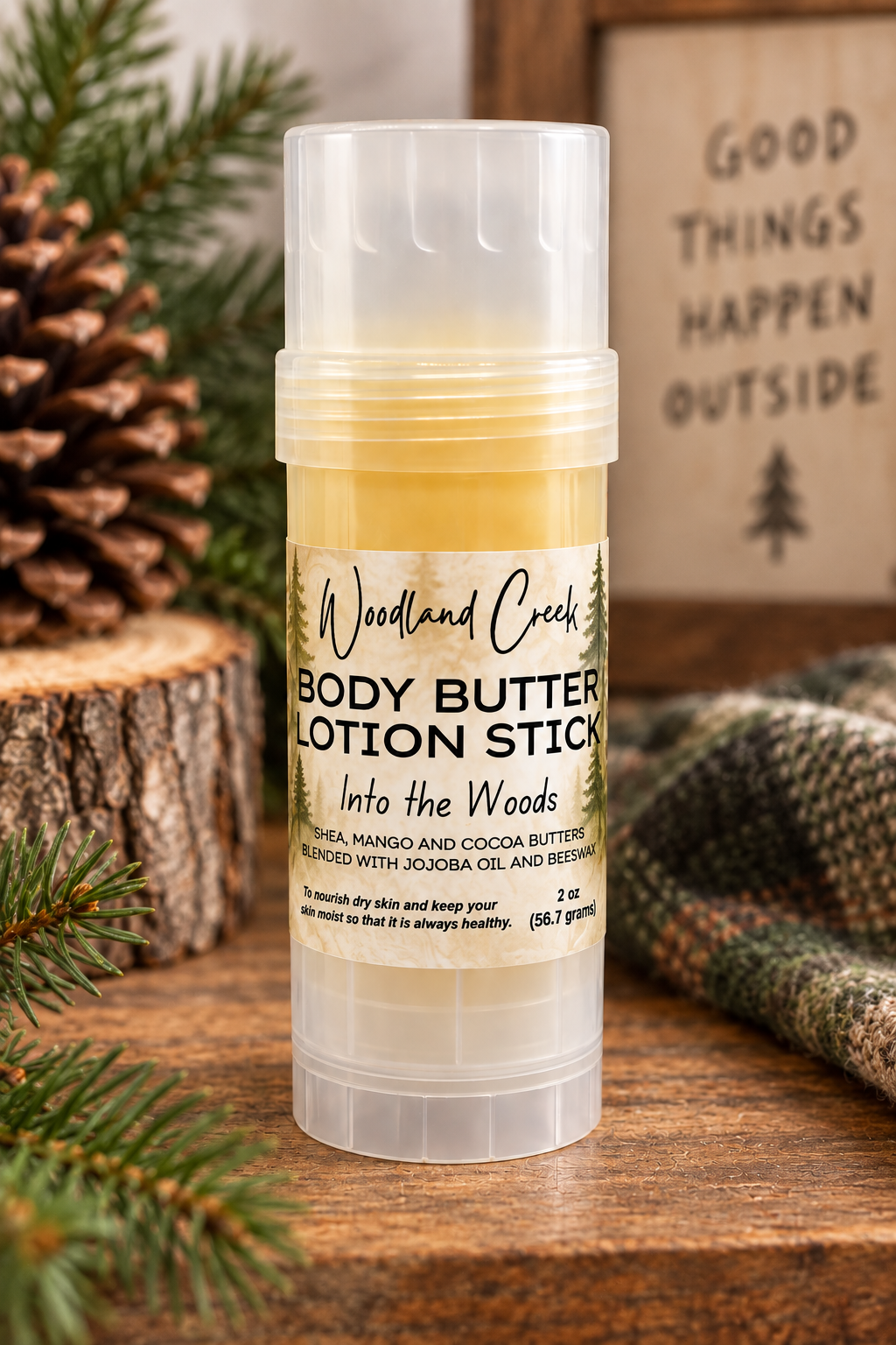 Into the Woods Body Butter Lotion Stick