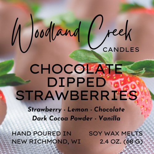 Chocolate Dipped Strawberries Wax Melts