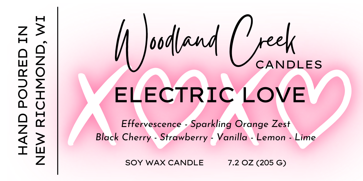 Electric Love Soy Wax Candle