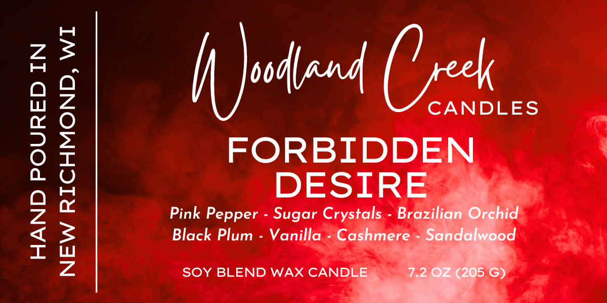 Forbidden Desire Soy Blend Wax Candle