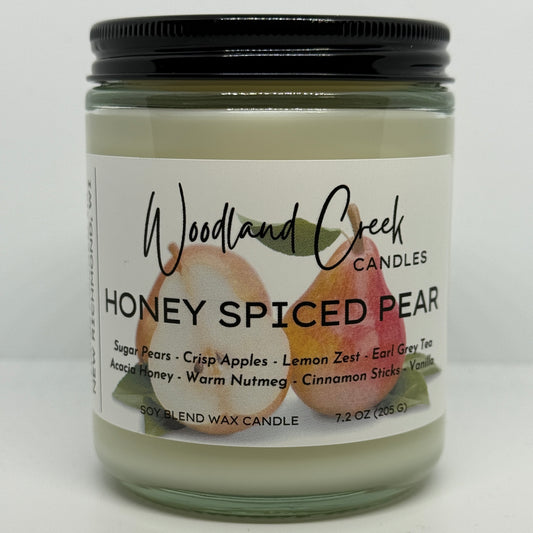 Honey Spiced Pear Soy Blend Wax Candle