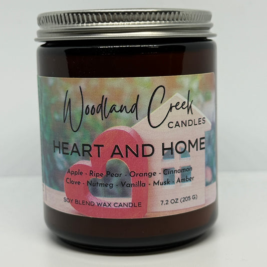 Heart and Home Soy Blend Wax Candle
