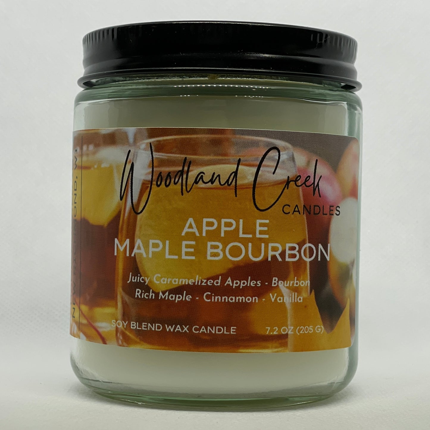 Apple Maple Bourbon Soy Blend Wax Candle