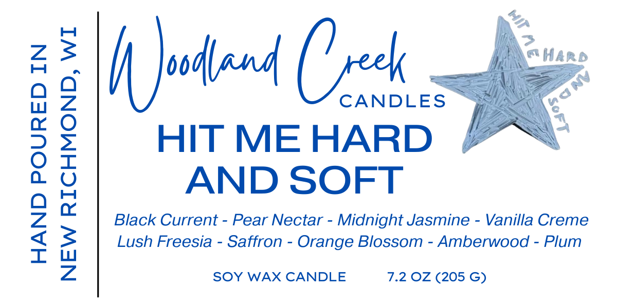 Hit Me Hard And Soft Soy Blend Wax Candle