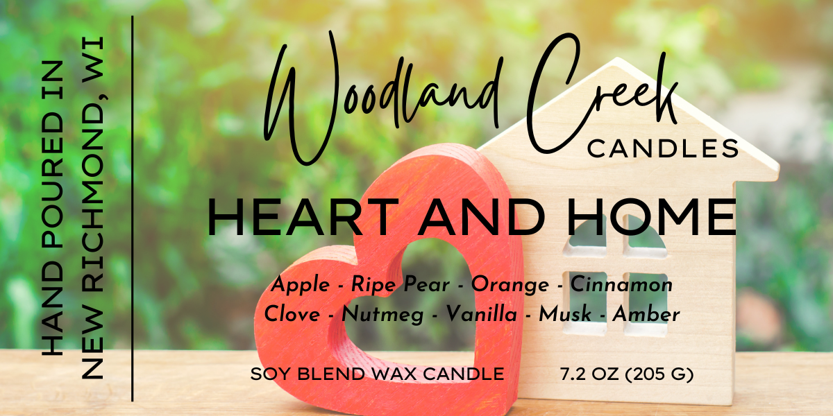 Heart and Home Soy Blend Wax Candle