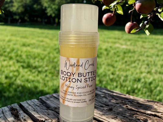 Honey Spiced Pear Body Butter Lotion Stick