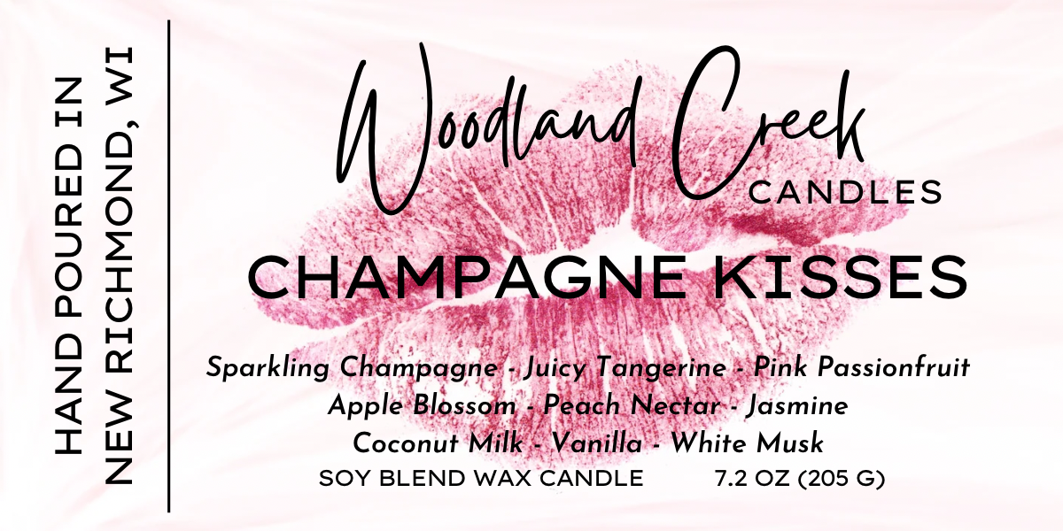 Champagne Kisses Soy Blend Wax Candle