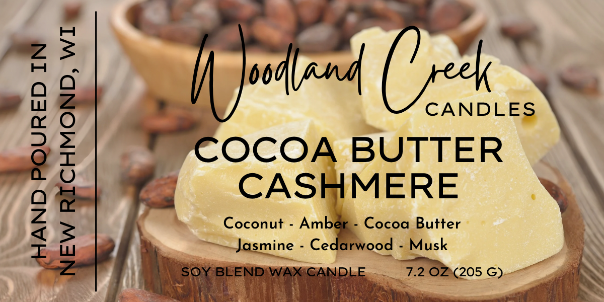 Cocoa Butter Cashmere Soy Blend Wax Candle