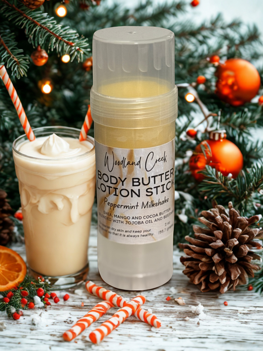 Peppermint Milkshake Body Butter Lotion Stick