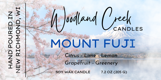 Mount Fuji Soy Blend Wax Candle