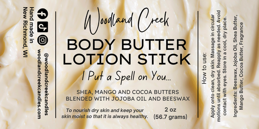 I Put a Spell on You... Body Butter Lotion Stick