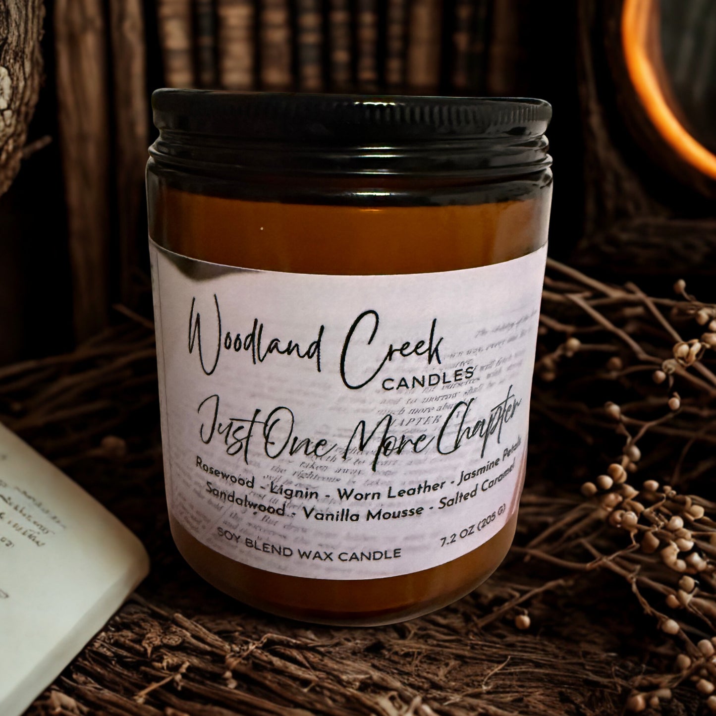 Just One More Chapter Soy Blend Wax Candle