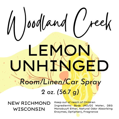 Lemon Unhinged Room Spray