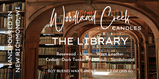 The Library Soy Blend Wax Candle