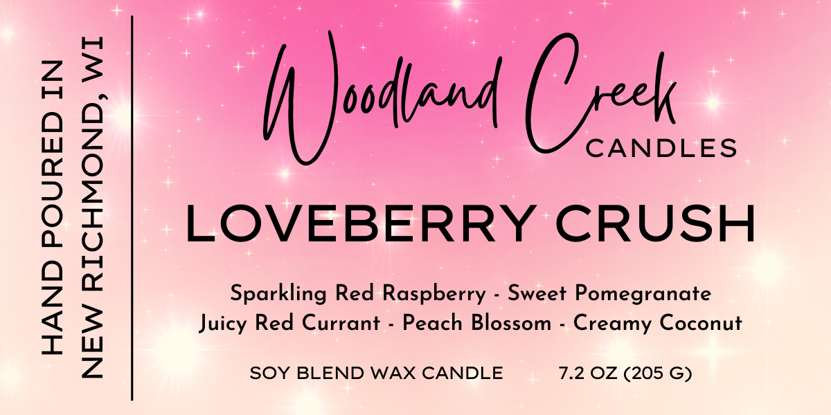 Loveberry Crush Soy Blend Wax Candle