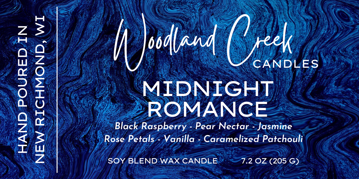 Midnight Romance Soy Blend Wax Candle
