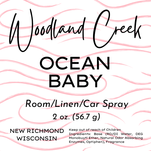 Ocean Baby Room Spray